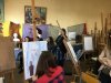Майстер-клас з акварельного живопису з видряпуванням