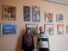 Виставка творчих робіт викладачів циклової комісії образотворчого мистецтва і дизайну Адамчук А.В. і Вовченка М.П. в техніці олійного живопису