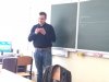 Зустріч студентів Університетського коледжу спеціальності «Дизайн» з учасником Революції Гідності Олексієм Свинаренком