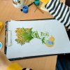 Майстер-клас з декоративної стилізації  «Осіння композиція»