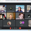 відкрите заняття з предмета “Шрифти” на тему “Логотип як шрифтова композиція”