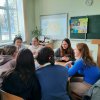 Інформаційно-просвітницька гра «Створюю коло безпеки» до міжнародної акції «16 днів проти насильства» для студентів та викладачів коледжу