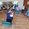 Майстер – клас з профілактики порушень постави для викладачів Фахового коледжу «Універсум» 