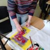 Майстер-клас на тему: "Оздоблення рушника у техніці штампу по тканині"