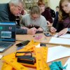 Відкрите заняття з дисципліни “Основи креслення і перспективи” на тему “Спряження двох прямих, що перетинаються. Спряження дуги, кола і прямої”