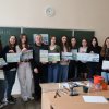 Майстер-клас з акварельного живопису “Садок вишневий коло хати…”