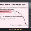 Тренінг «Конфлікти: класифікація, стадії та способи вирішення»  