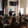 Зустріч студентів Коледжу з актором українського кіно та театру Костянтином Октябрьским в рамках проєкту "СвійHUB" ГО "ВСІ НАШ"