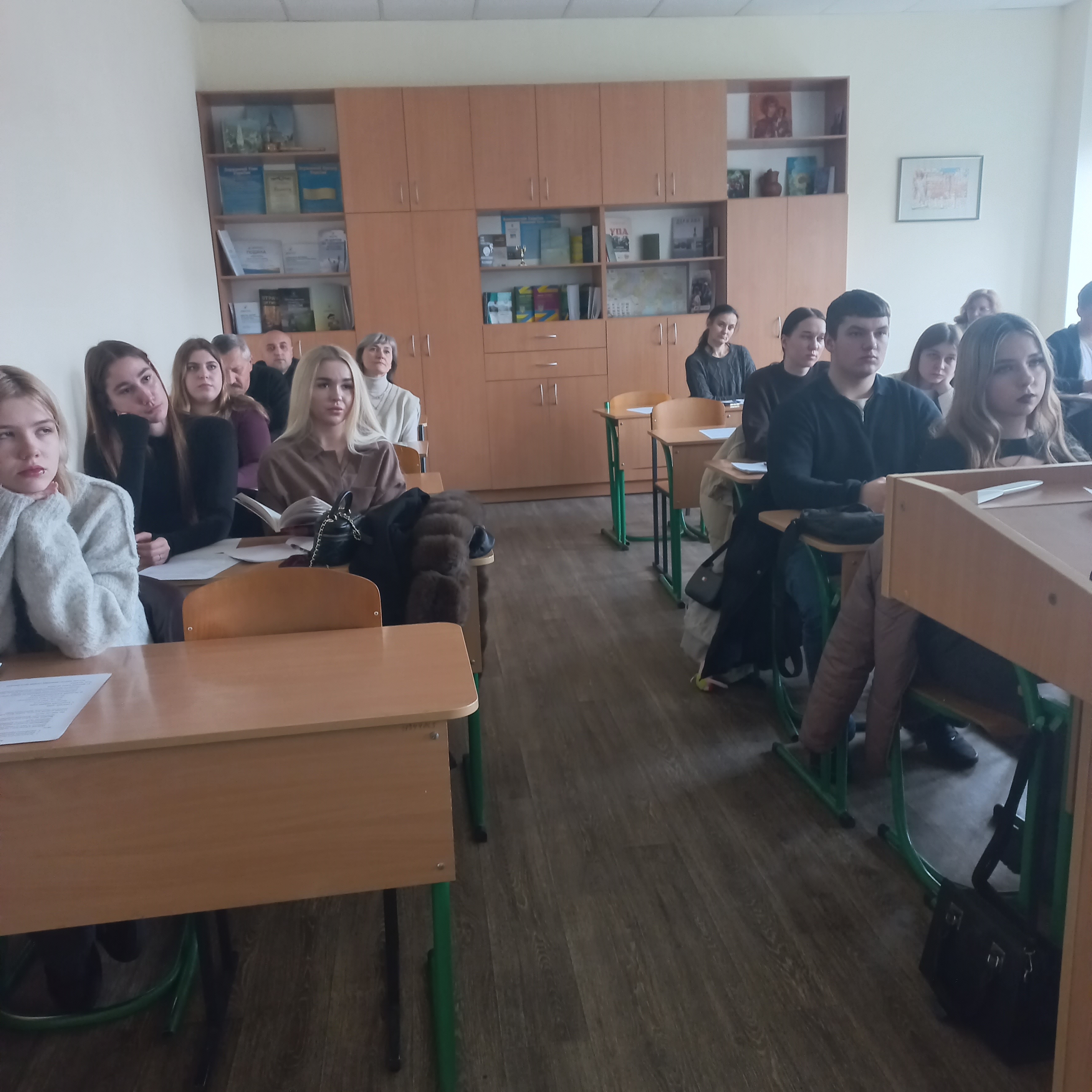 Засідання студентського наукового гуртка «De jure» на тему: «Рецепція римського права та її вплив на сучасний стан законодавства України»