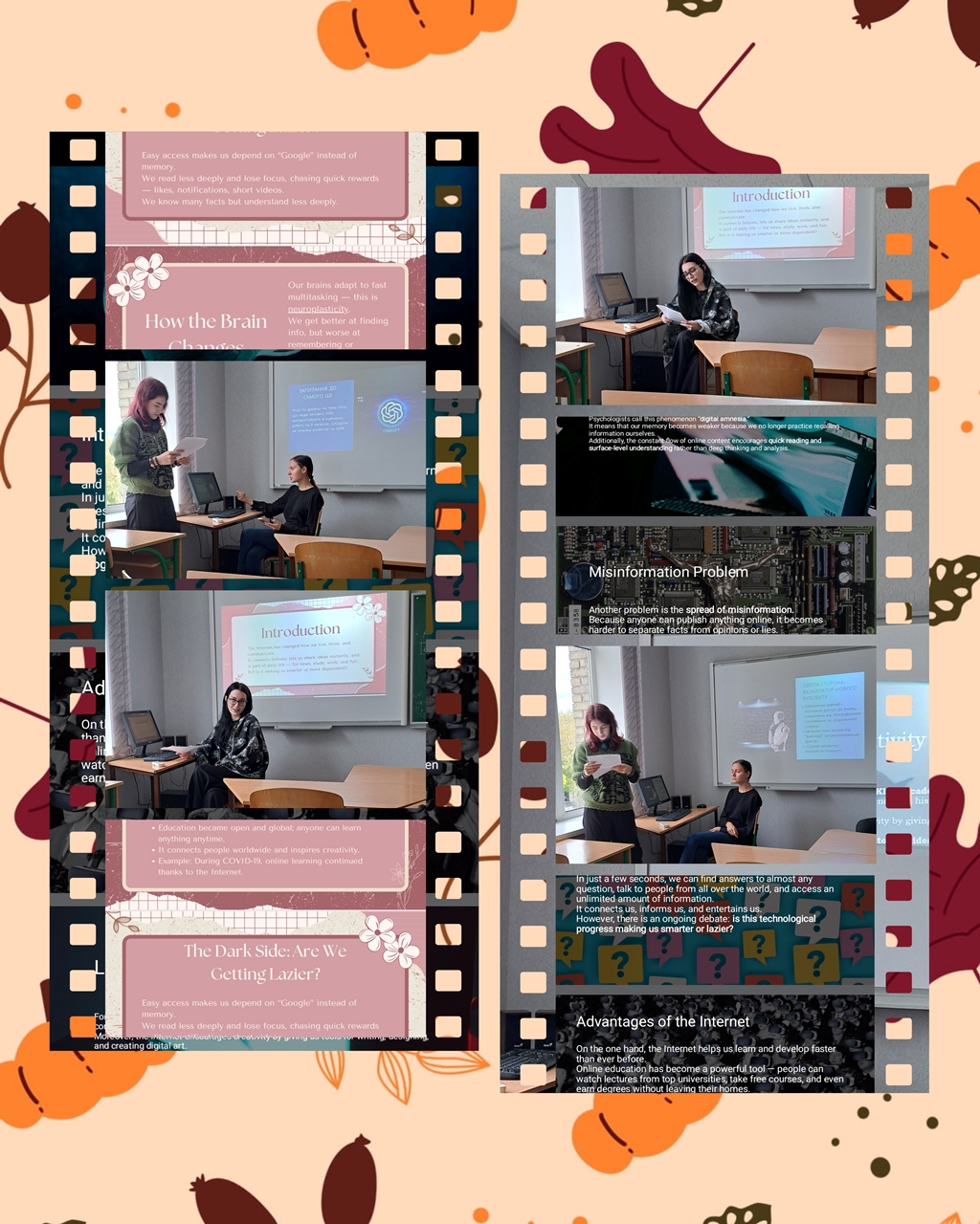 Засідання наукового гуртка "Lingva" на тему The Internet and the Human Brain: Are We Getting Smarter or Lazier?&nbsp;&nbsp;